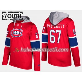 Lasten NHL Montreal Canadiens Max Pacioretty 67 N001 Pullover Hooded Sweatshirt